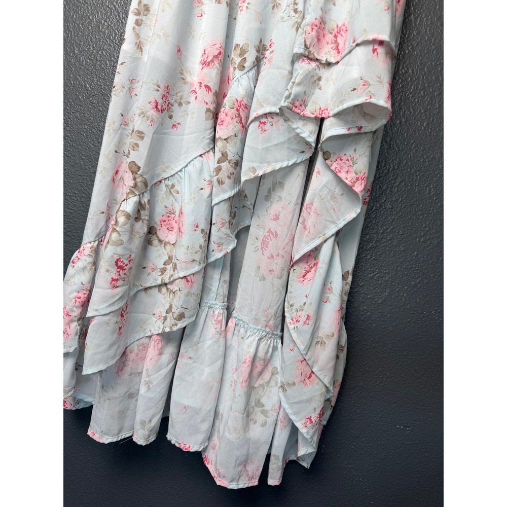 NWT Scarlet Darkness Renaissance Cottagecore Corset Dress Floral Milkmaid Small - Picture 3 of 8